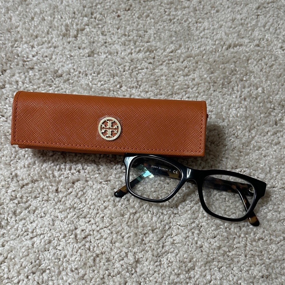 Tory Burch Black Glasses with Case